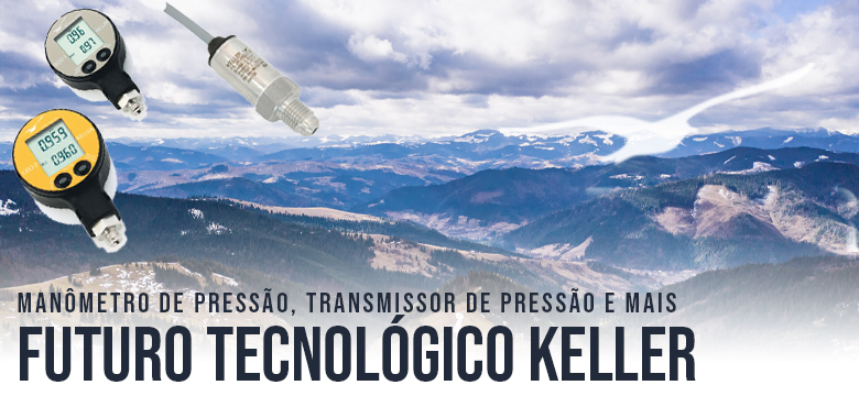 ir para a Manômetro de pressão, transmissor de pressão e mais: O futuro tecnológico da KELLER