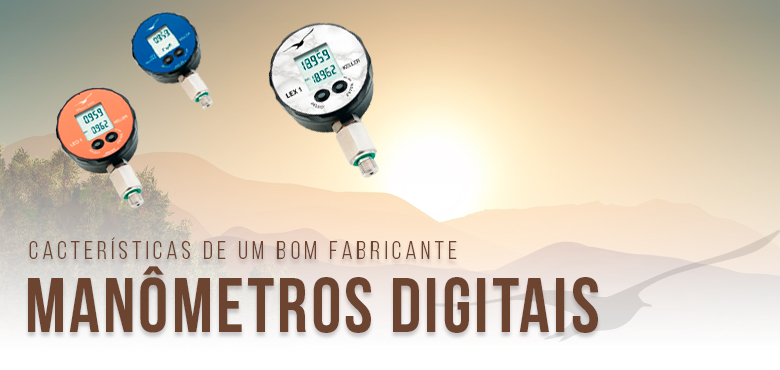 ir para a Manômetros digitais e diferenciados: Características de um bom fabricante